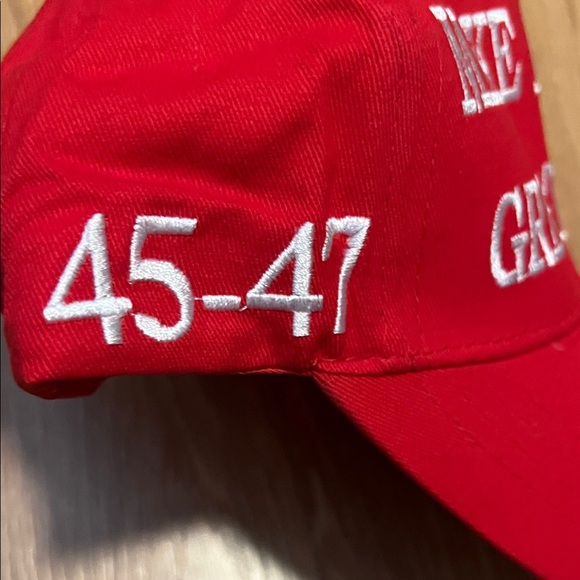Patriotic Red Men's Cap trump make America great again hat. - Picture 2 of 6